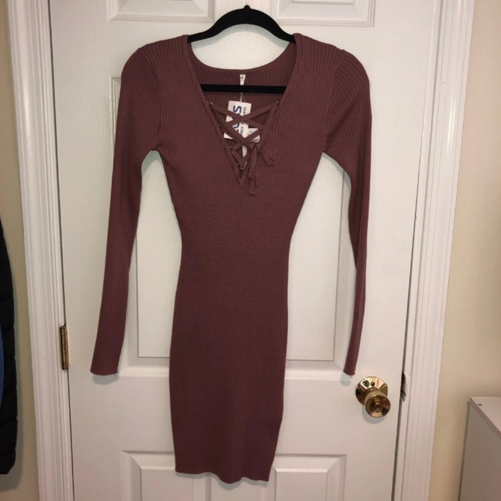 A cute long sleeve dress